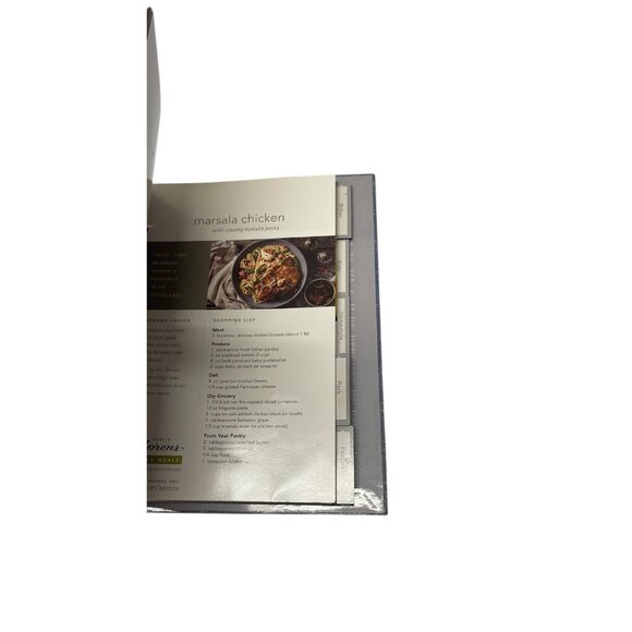 Publix Apron's Simple Meals Binder Cookbook wi/ Recipe Cards & Section Dividers - Picture 8 of 16